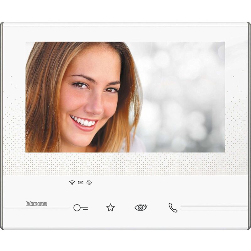 foto del prodotto bticino videocitofono classe 300x13e 2 fili wifi touch screen 7 pollici 344642