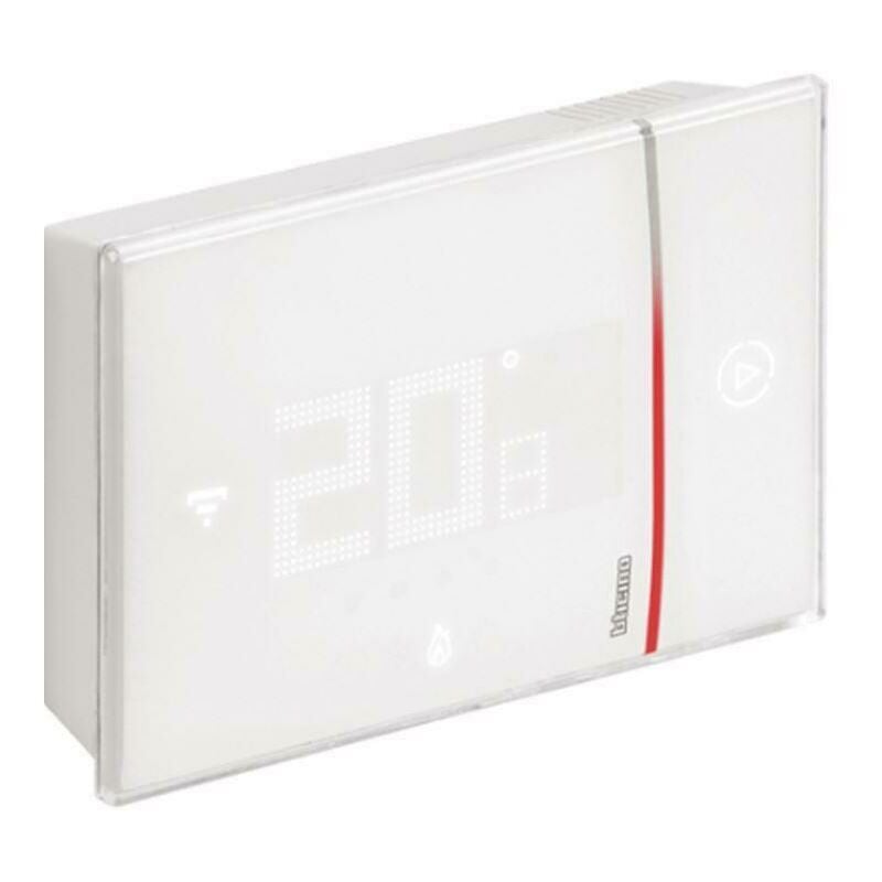 foto del prodotto bticno termostato connesso da parete smarther 2 bianco xw8002w
