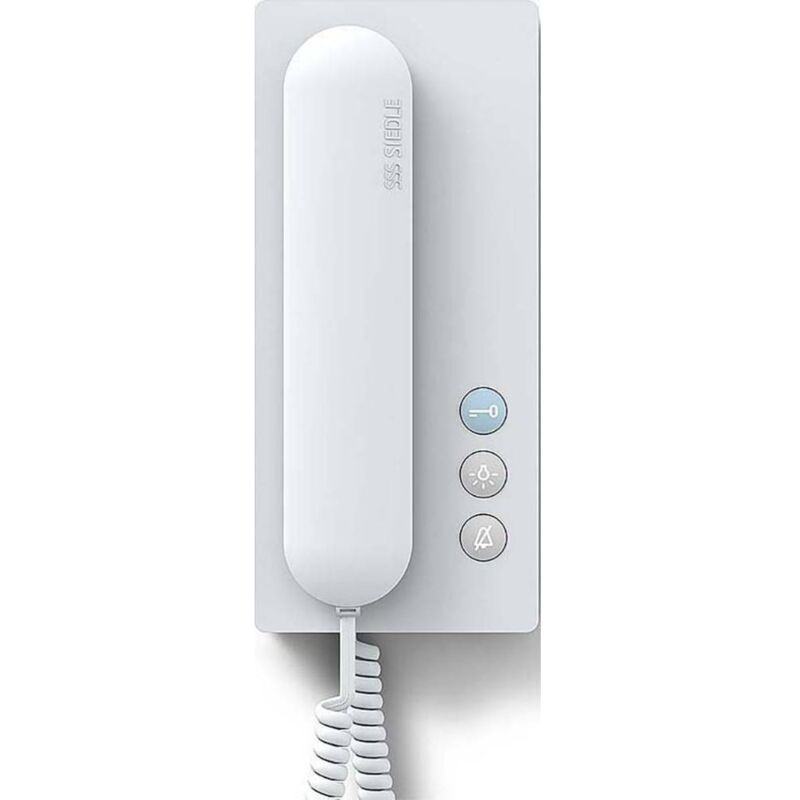 foto del prodotto bts 850 02 w citofono cablato bianco siedle