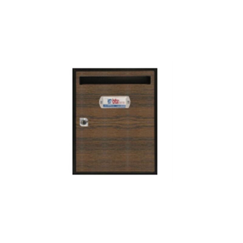 foto del prodotto btv cassetta postale verticale per interni ed esterni in acciaio inossidabile teide sapelly 300x240x80mm 15823