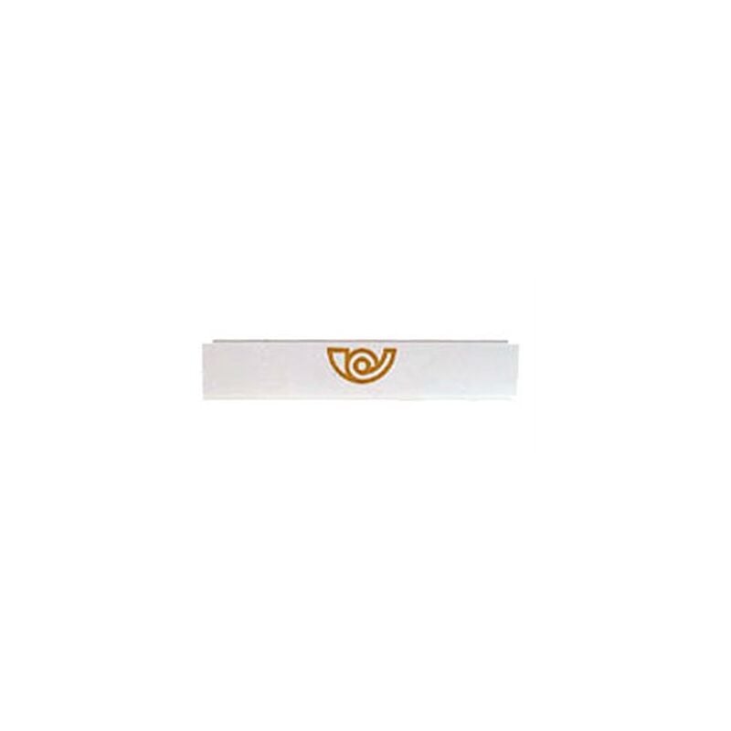 foto del prodotto btv portalettere mod. 10 in alluminio verniciato bianco 58x282 mm