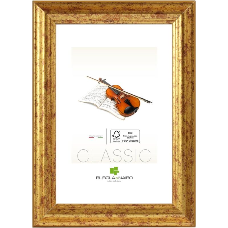 foto del prodotto bubola naibo cornice claudia oro 35 x 50 cm