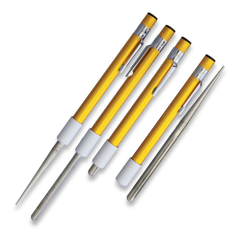 foto del prodotto buck knives ste 97070 affilatoio tascabile con diamante giallo in acciaio inossidabile 400 e lunghezza di 5,2 pollici,