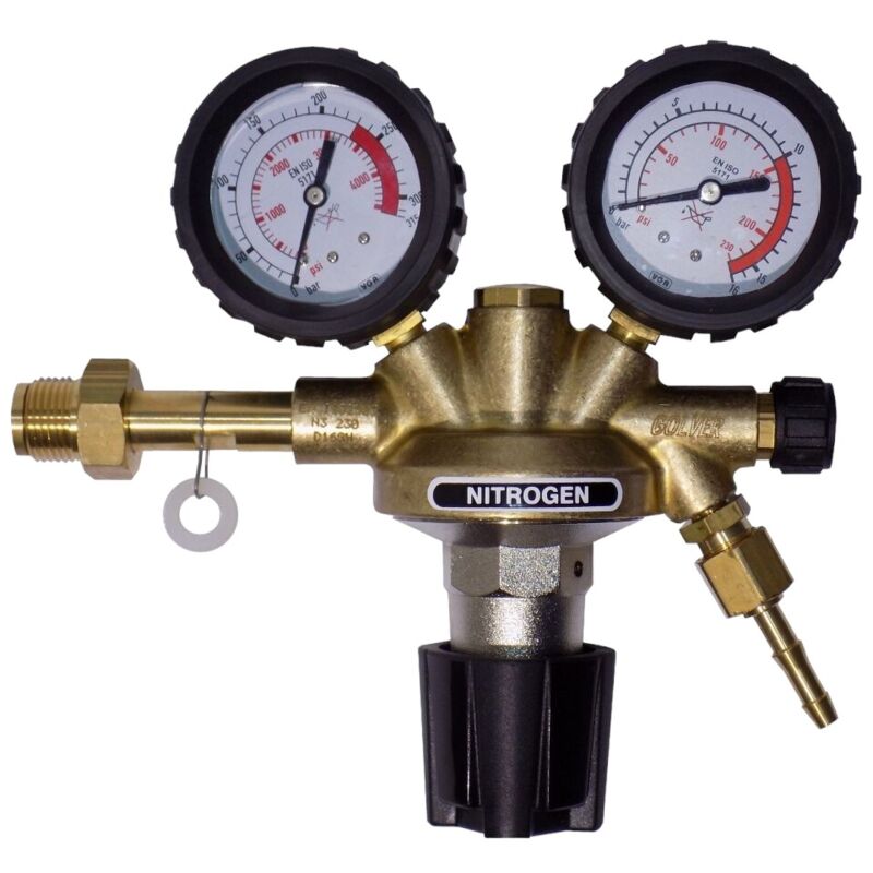 foto del prodotto bud riduttore di pressione azoto 230 bar 10 bar professionale gas compressi