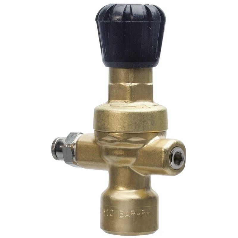 foto del prodotto bud riduttore di pressione mini micro per argon co2 mix miscela bombole usa e getta
