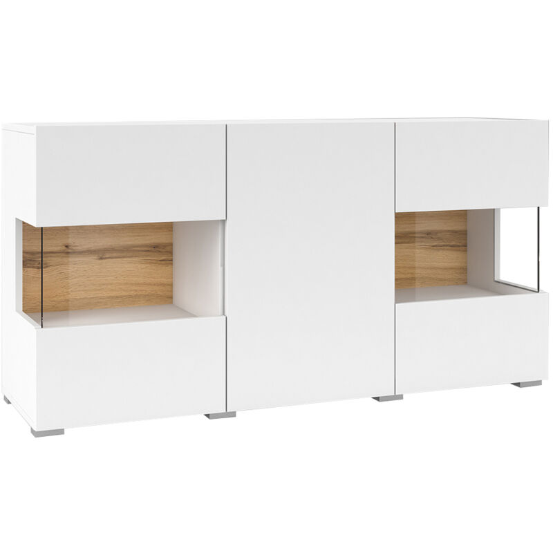 foto del prodotto buffet 3 ante glora bianco 62cm