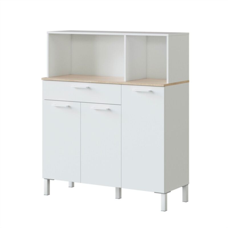 foto del prodotto buffet con 3 ante e 1 cassetto l108 cm kira