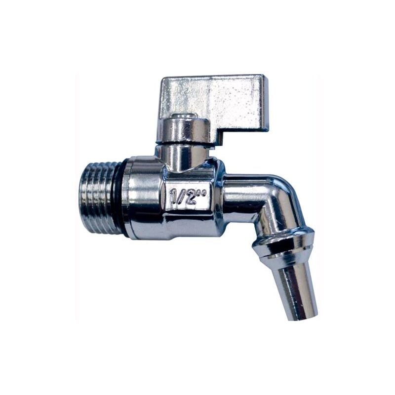 foto del prodotto bugatti rubinetto a sfera per fustino olio 30 50 litri cromato lucido art.932