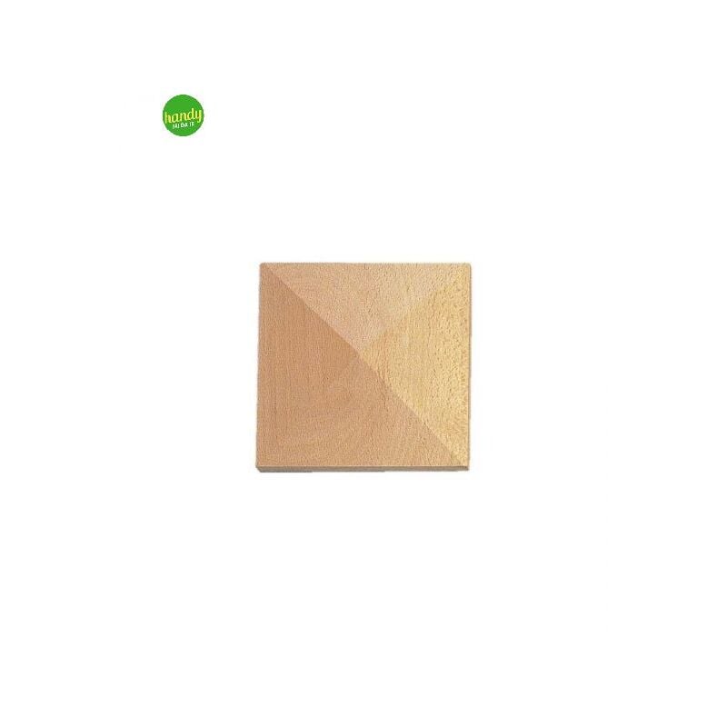 foto del prodotto bugna decorlegno piramide faggio 1,5 x 7 x 7 cm