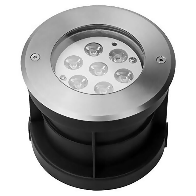 foto del prodotto built in led spot 7w diametro 147mm illuminazione bianco caldo 3000k esterno impermeabile ip67 220v 45 