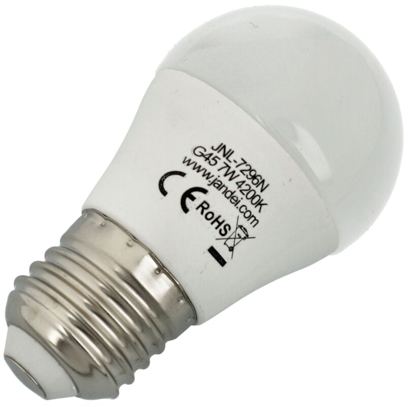foto del prodotto bulb mini 7w led e27 4200k tipo g45 bulbo led standard e27 jandei