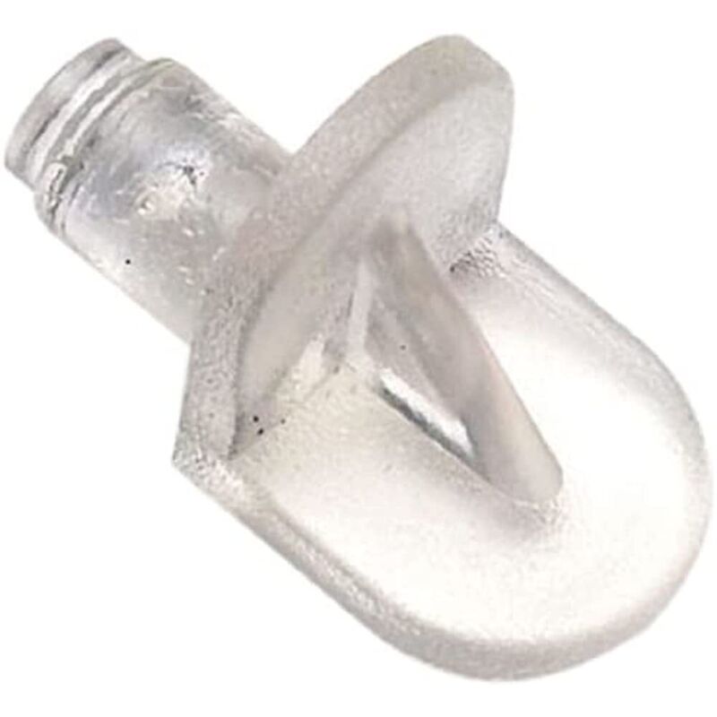 foto del prodotto bulk hardware merriway bh01152 inserto reggi mensola a pressione, bianco, set di 40 pezzi
