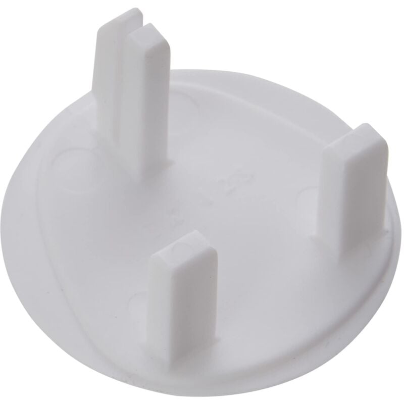 foto del prodotto bulk hardware merriway bh02674 tappo di sicurezza per presa da 13 amp, bianco, pack of 12, set di 12 pezzi