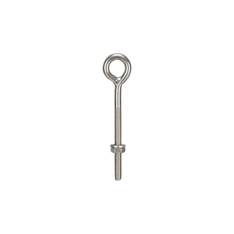 foto del prodotto bullone a occhio in acciaio inox 8 x 130 mm