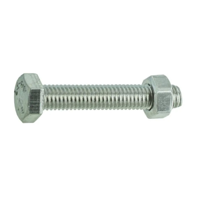 foto del prodotto bullone a testa esagonale a4 in acciaio inox 8x80 mm, 3 pz.