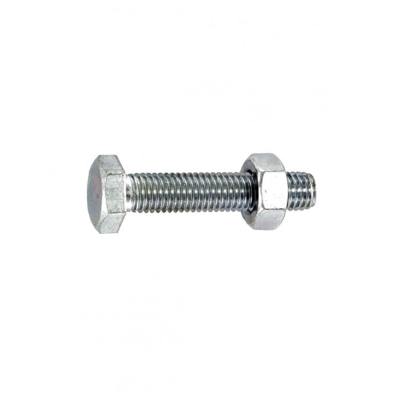 foto del prodotto bullone a testa esagonale in acciaio zincato 5x30 mm, 10 pz.