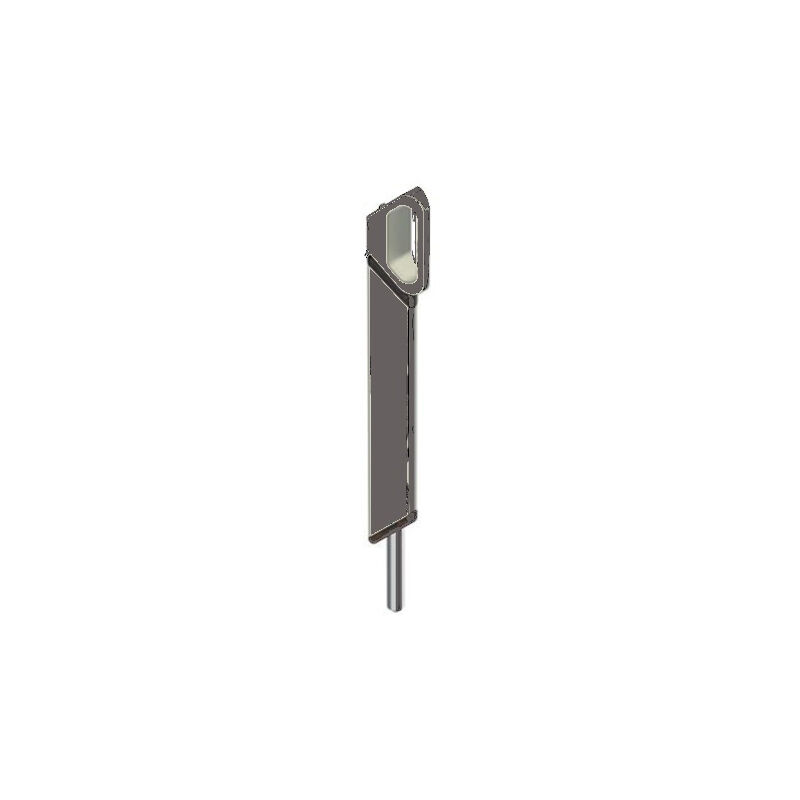 foto del prodotto bullone a vista 300 mm alma ral 9006 grigio 240 300 9006
