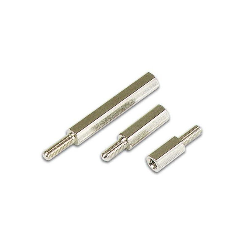foto del prodotto bullone distanziale in metallo 8mm m3 maschio femmina