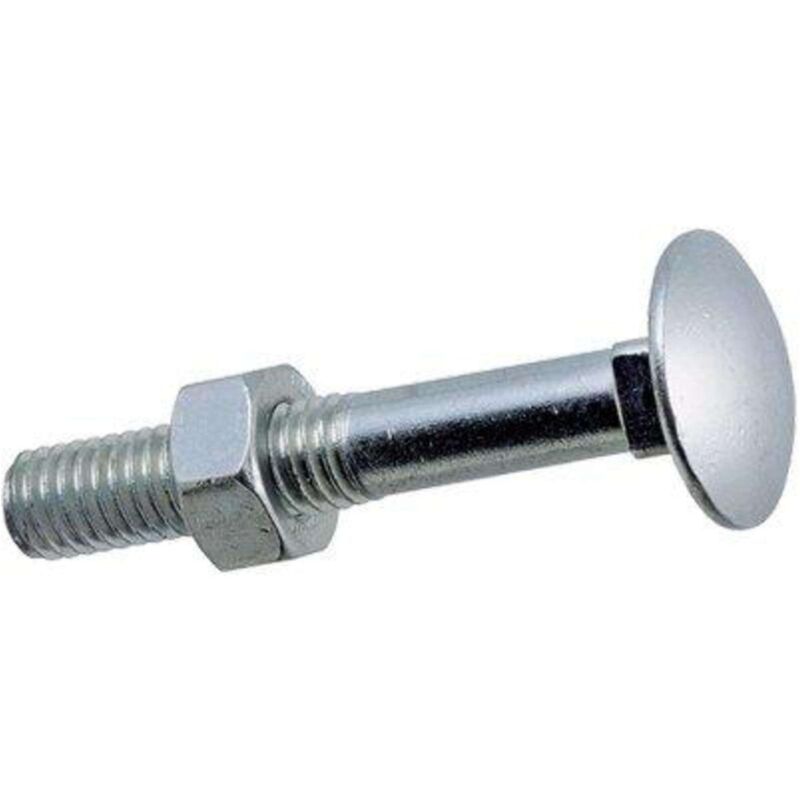foto del prodotto bullone ttdq classe 4.8 zincato mm 6x 16 cf pz 200 1 confezione