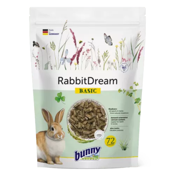 foto del prodotto bunny sogno per conigli basic - 1,5 kg - mangime per conigli - spedizione gratis da 39€