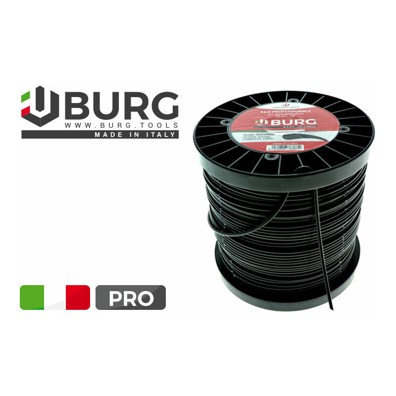 foto del prodotto burg filo decespugliatore quadro quadrato mm 6 bobina da kg 2 professionale