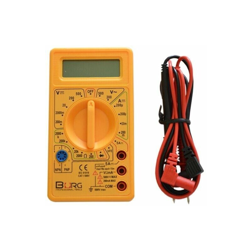 foto del prodotto burg tester digitali professionale livelle per muratori strumenti di misura