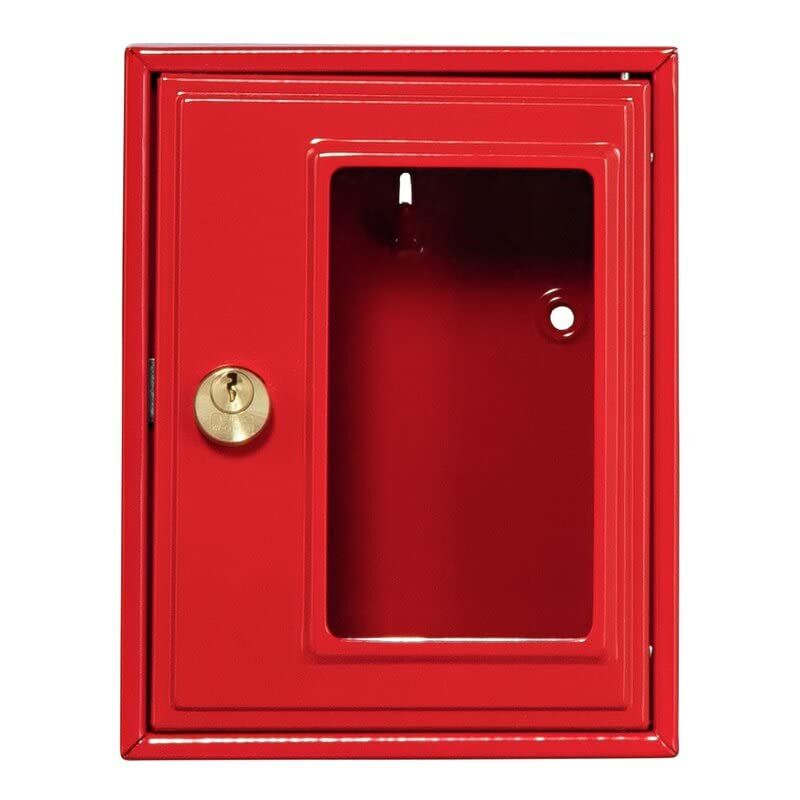 foto del prodotto burg w chter 6161 armadietto con chiave di emergenza con martello, rosso, mit hammer