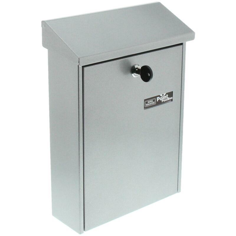 foto del prodotto burg w chter daily 5861 si cassetta postale con coperchio, argento