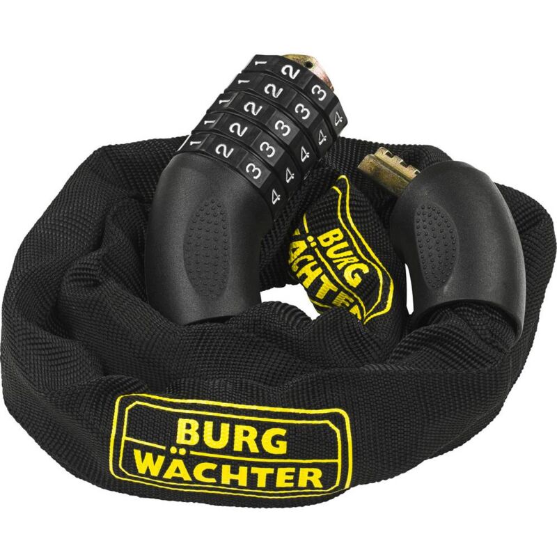 foto del prodotto burg wachter burg w chter 280 c 90 black catena con lucchetto nero lucchetto a codice