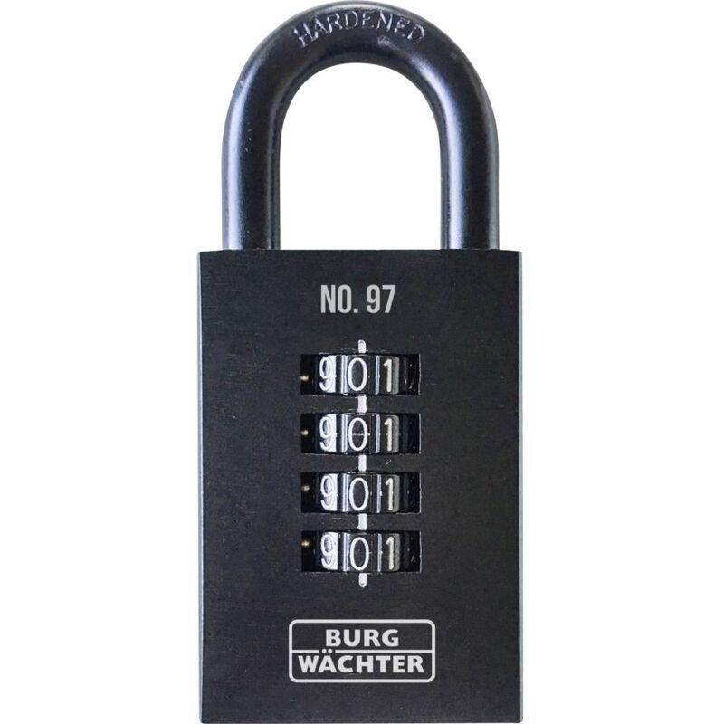 foto del prodotto burg wachter burg w chter numero 97 50 sb lucchetto 50 mm serratura a combinazione numerica