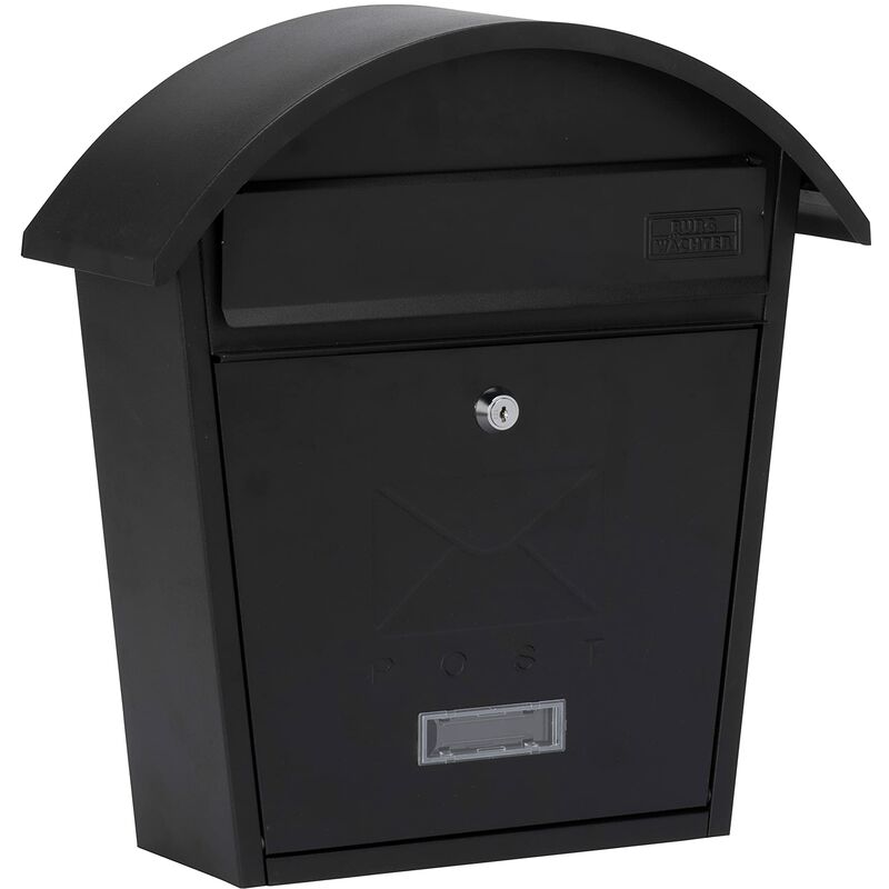 foto del prodotto burg wachter sterling mb06 cassetta delle lettere classica 2, colore nero