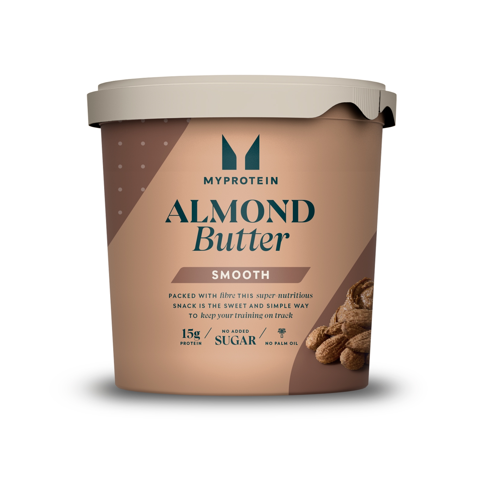 foto del prodotto burro di mandorle 100 naturale 1kg classico cremoso