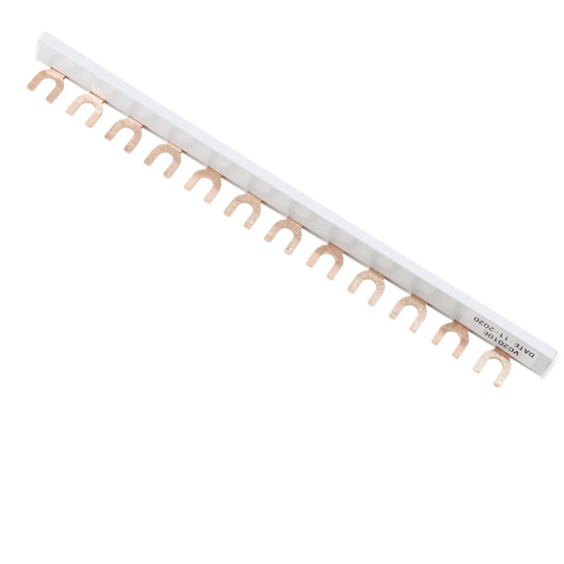 foto del prodotto busbar type u 1f 12 moduli 63a max rame 10mm2 professional installazione elettrica