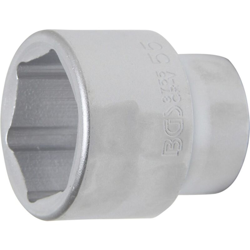 foto del prodotto bussola 1 pollice bgs technic esagonale 55 mm cromo vanadio