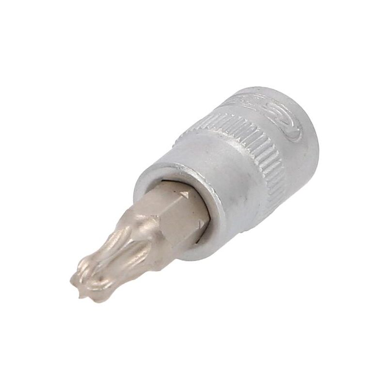 foto del prodotto bussola a inserto 1 4 per viti torx con testa sferica, t27