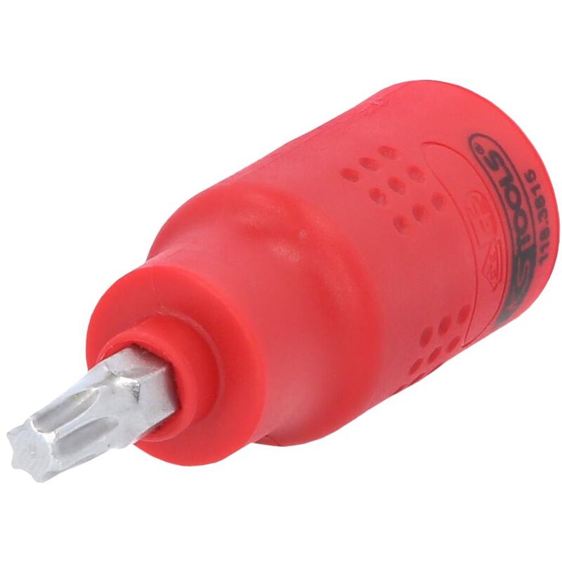 foto del prodotto bussola a inserto isolata da 3 8 torx, t30, 60 mm