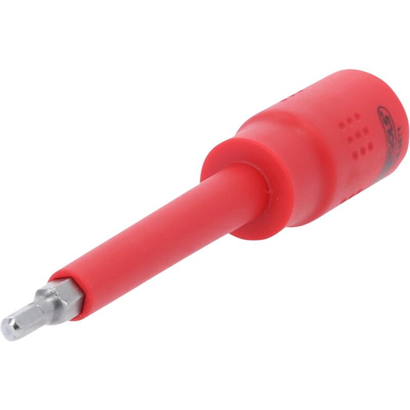 foto del prodotto bussola a inserto isolata per viti a esagono incassato da 3 8 , 4 mm, lunghezza 122mm