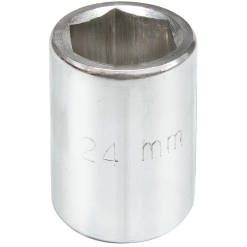 foto del prodotto bussola cromata corta a 6 punte 3 4 50mm w 53490