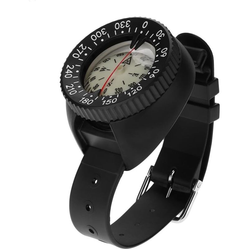foto del prodotto bussola da polso, orologio subacqueo, bussola impermeabile, braccialetto da esterno, bussola portatile, bussola professionale ad alta precisione,