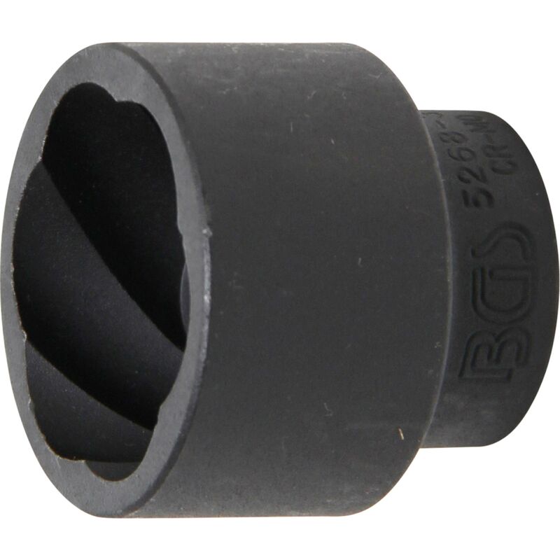 foto del prodotto bussola esagonale cacciavite con profilo elicoidale 12,5 mm 1 2 32 mm