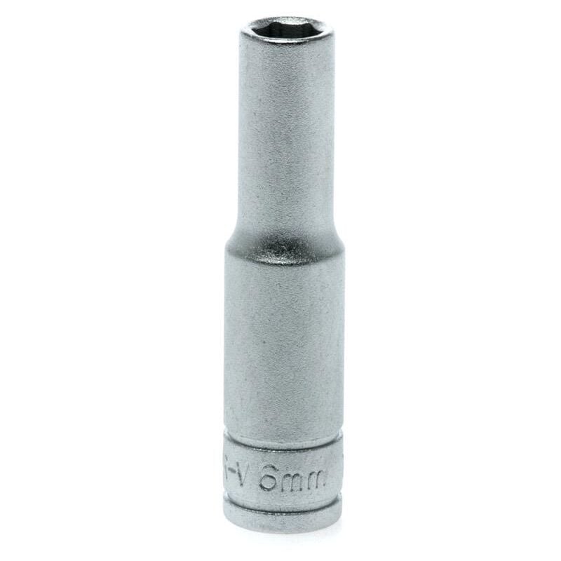 foto del prodotto bussola lunga a 6 punte con gambo 1 4 6 mm