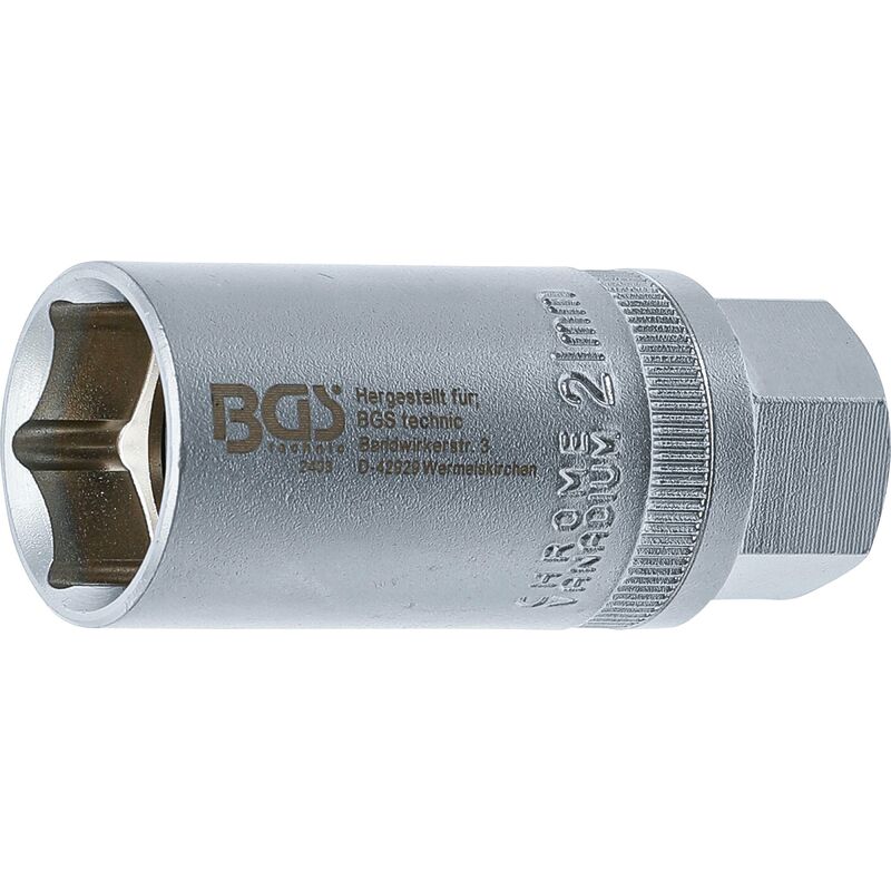 foto del prodotto bussola per candele esagonale 12,5 mm 1 2 21 mm