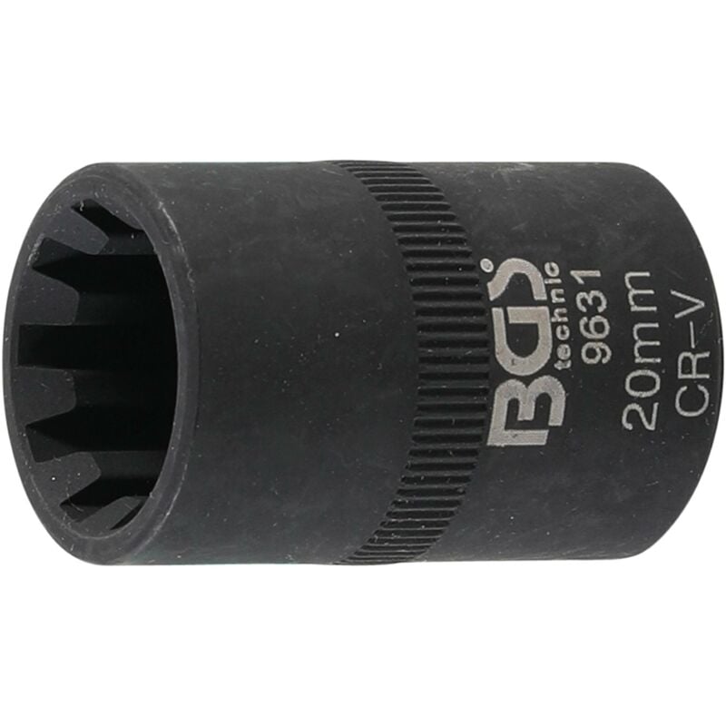 foto del prodotto bussola per pinze freno 10 lati per vag e porsche 20 mm