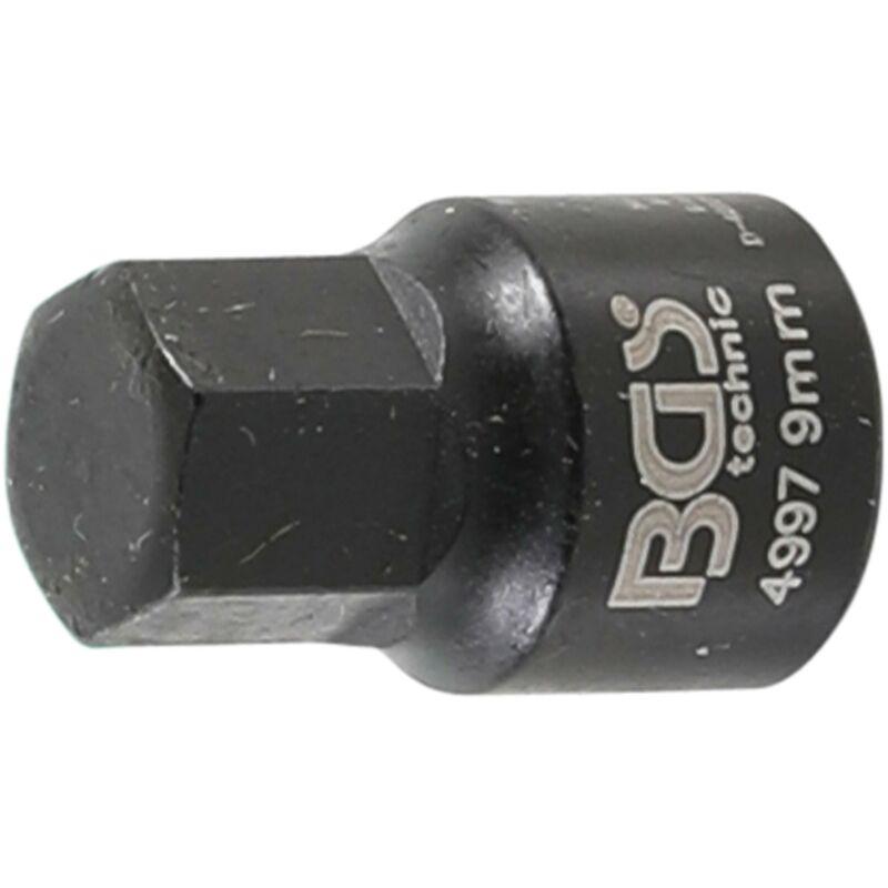foto del prodotto bussola per pinze freno esagono interno extra corto 9 mm