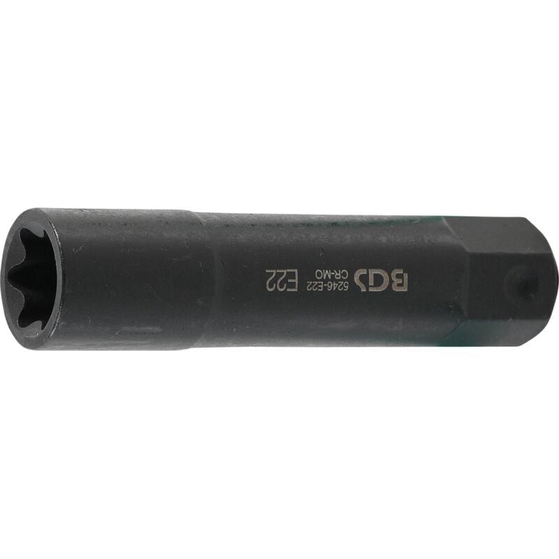 foto del prodotto bussola profilo e, extra lungo attacco esagonale esterno da 22 mm e22