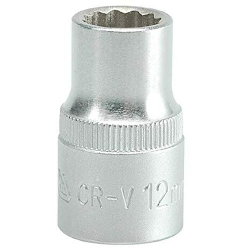 foto del prodotto bussola yato a 12 punte 1 2 corta 12 mm