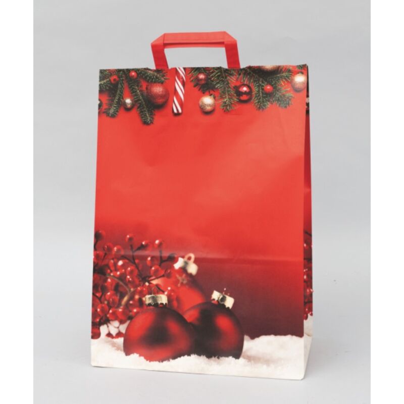 foto del prodotto busta regalo rossa 36x41 cm