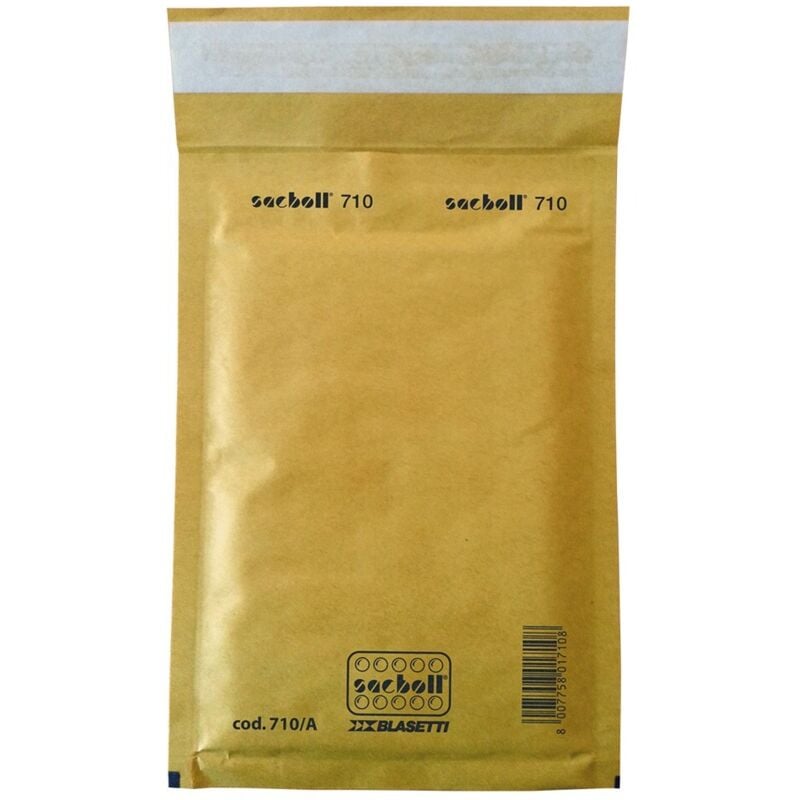 foto del prodotto buste postali imbottite sacboll fg - autosigillante 10 pezzi da 25x39 cm. buste imbottite per spedizione - sacchetti con pluriball ideali per spedire e proteggere oggetti - blasetti