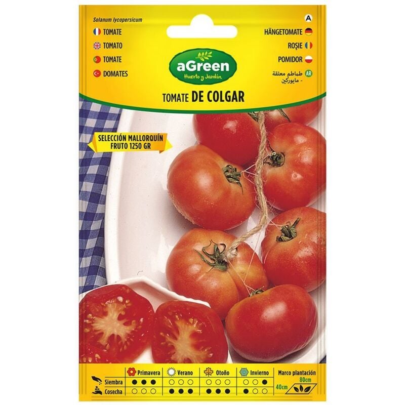 foto del prodotto bustina con semi di pomodoro appeso di maiorca 000714bolsh agreen