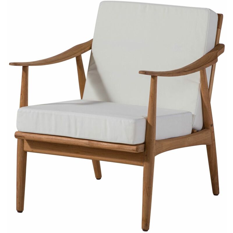 foto del prodotto buton 30 sedia da giardino in legno di teak grezzo 68x74x78